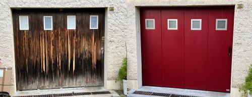 Porte de garage à Nevers