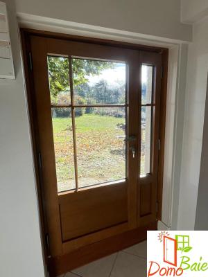 Porte, fenêtre mixte bois et aluminium